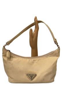 Prada Tessuto Nylon Mini Re-Edition 2000 Shoulder Bag, Beige