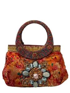 CLS - Mary Frances Cotton Candy Beaded Handbag - Vintage