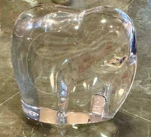 DR - Baccarat Elephant Figurine - Clear Crystal
