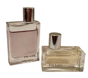 C4 - Prada Perfume Mini Bottles (Lot of 2)