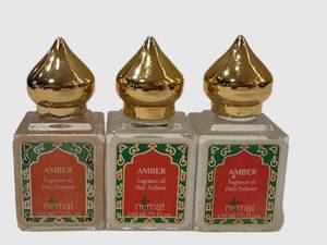 C4 - Nemat Amber Fragrance Oil 10 ml - 3 Bottles