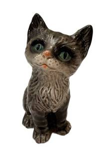 C4 - Goebel Porcelain Cat Figurine - Vintage West Germany 4.5in