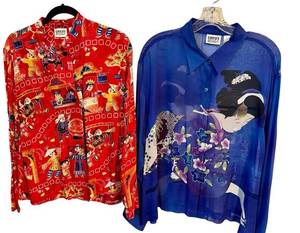 FCL - Chicos Silk Shirts (Lot of 2)