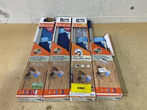 lot 160 image: LOT OF 4 Bona Mops