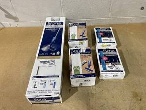 lot 161 image: LOT OF 4 Bona Merchandise