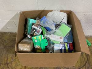 lot 173 image: BOX OF Assorted Household Merchandise