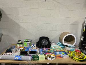 lot 203 image: LOT OF Cat Merchandise