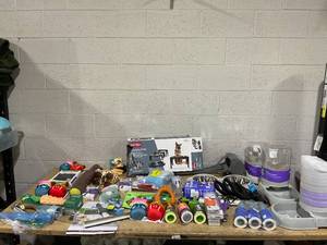 lot 206 image: LOT OF Dog Merchandise