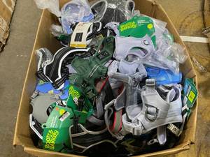lot 209 image: BOX OF Pet Harnesses (Variety Sizes)