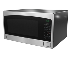 lot 5 image: GE 2.0 Cu. Ft. Capacity Countertop Microwave Oven Model # GCST20S1W1SS
