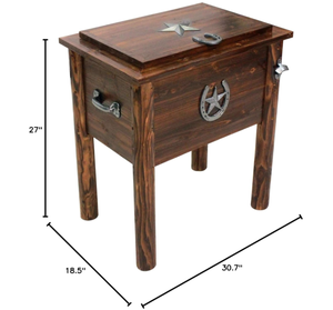 lot 72 image: Leigh Country 54Qt. Cooler Char-Log (Minor Transit Damage)