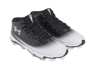 lot 304 image: Under Armour Spotlight Hammer Football Cleats Size 10.5