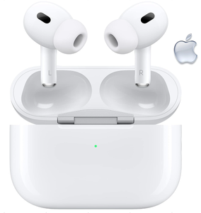 lot 11 image: Apple AirPods Pro (2nd Gen) Wireless Earbuds, More Active Noise Cancelling, Adaptive Transparency, Personalized Spatial Audio MagSafe Charging Case (Lightning) Bluetooth Headphones for iPhone (No Charger)