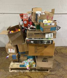 lot 87 image: PALLET OF SEASONAL MERCHANDISE