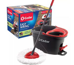 lot 149 image: O-Cedar EasyWring Spin Mop and Bucket System (Used)