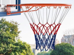 lot 264 image: Costway SP38332OR 18 in. Heavy Duty Wall Mounted Basketball Rim Goal Replacement - Orange