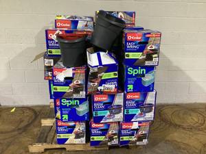 PALLET OF O-Cedar & up&up Spin Mops