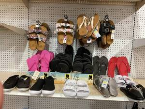 LOT OF Flip Flops, Shoes, & Sandals
