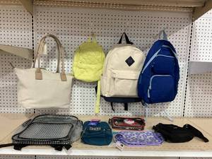 LOT OF Backpacks & Purses
