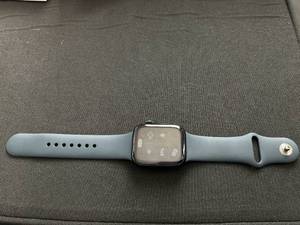 lot 25 image: Apple Watch Series 9 (Model A2980) 45mm GPS-only Aluminum Smartwatch (It Is On Demo Mode, No Charger)