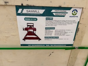 lot 21 image: Unused 2026 Portable sawmill AGT