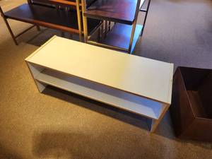 lot 1075 image: Stackable Storage Shelf 2-tier 31 x 12 x 12