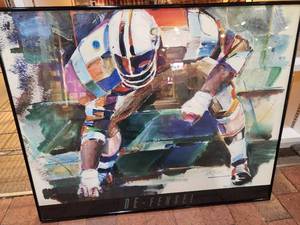 lot 1112 image: De-Fence Signed Framed Wall Art  by Terry Rose