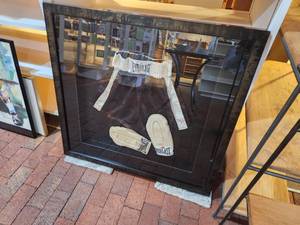 lot 1113 image: Boxing theme Framed Wall Art 2 12 x 33 12 x 31 12