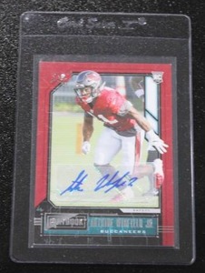 lot 11 image: 2020 Playbook Antoine Winfield Jr. Autograph Rookie Card  Gopher Great