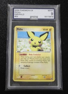 lot 17 image: 2006 Pokemon Emerald Pichu #59106
