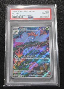 lot 90 image: 2023 Pokemon Obsidian Flames Gloom #198197 PSA 8