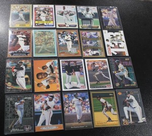 lot 98 image: Barry Bonds Baseball Card Lot  20 Cards w Rookie Card