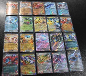 lot 116 image: Pokemon Scarlet & Violet EX TCG Card Lot  20 EX Cards