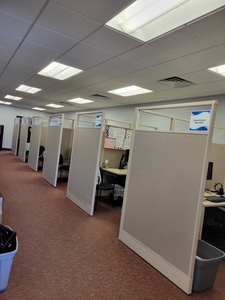 Office cubicles and furniture