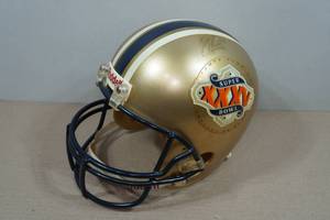 lot 7 image: Jamal Lewis Signed Helmet - JSA Authenticated