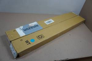 lot 18 image: 2 Cordless Light Filtering Cell Shades - 29.5x48 White