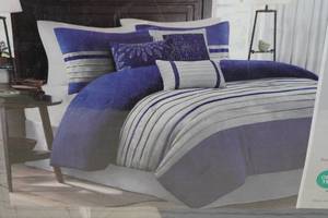 lot 36 image: Madison Park 7-Piece Comforter Set - King