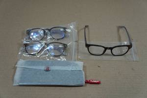 lot 37 image: 3 Blue Light Blocking Reading Glasses 1.50