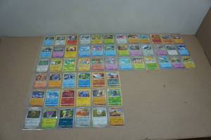 lot 57 image: 6 Pages of Pokemon Cards