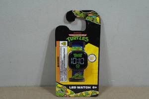 lot 89 image: Teenage Mutant Ninja Turtles Kids LED Watch