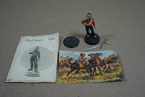 lot 93 image: Vintage Painted Lead Toy Soldier