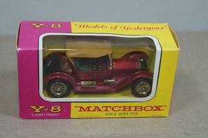 lot 108 image: Vintage Matchbox Lesney 1914 Stutz