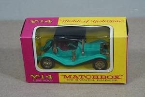 lot 110 image: Vintage Matchbox Lesney 1911 Maxwell Roadster