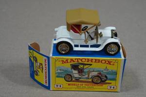 lot 118 image: Vintage Matchbox Lesney 1909 Opel Coupe