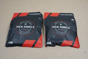 lot 141 image: 2 Dick Rinkle Classic Mens Boxer Briefs - Medium