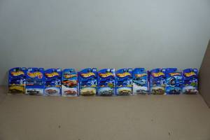 lot 219 image: Hot Wheels - 96 Mustang, Corvette, Pro Stock Firebird, Dodge M80