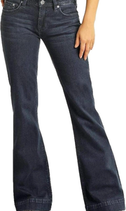 lot 249 image: Rock & Roll Cowgirl Mid Rise Trousers - 28x32