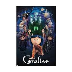 lot 34 image: Coraline Trends Poster - 22x34