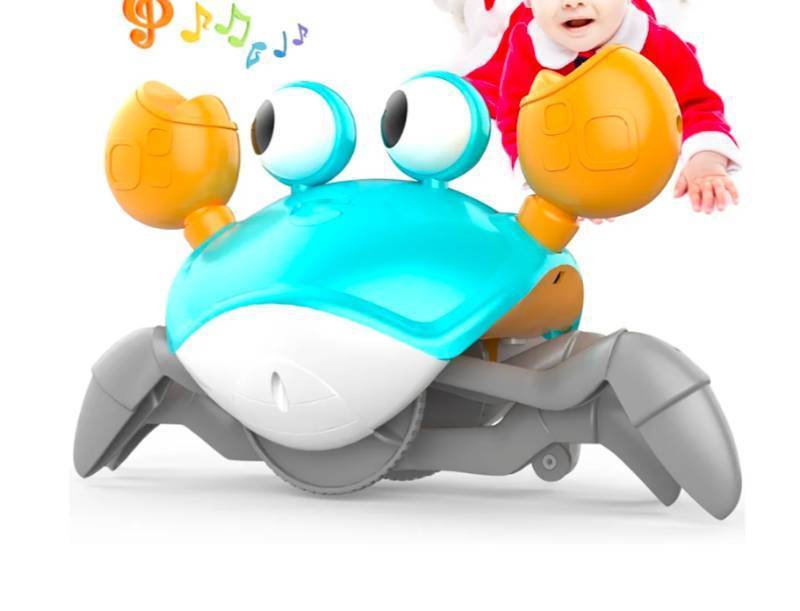 lot 115 image: Crawling Crab Baby Toy - Brand New