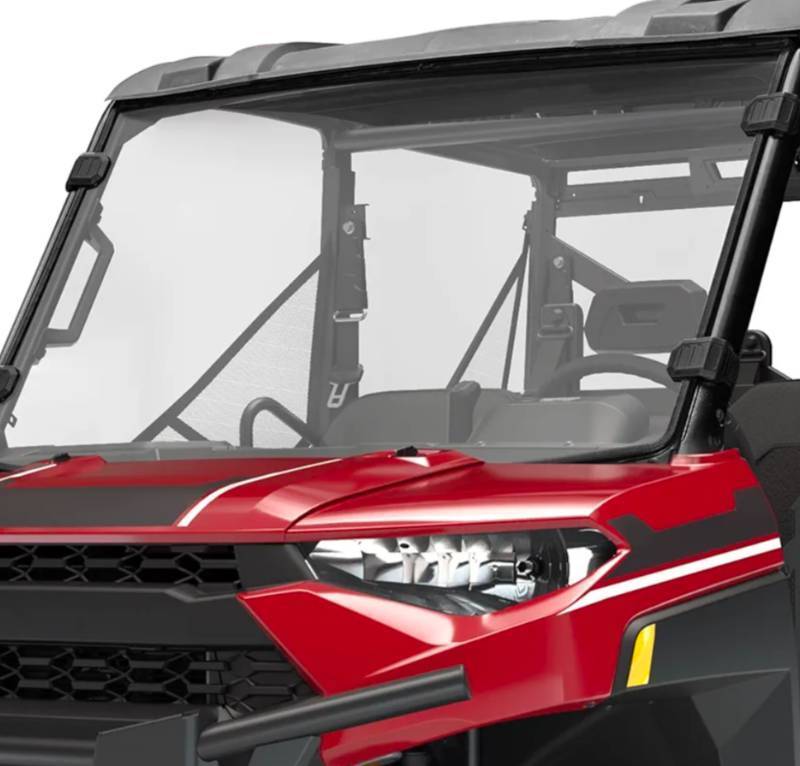 lot 163 image: Windshield For Polaris Ranger XP 1000, 2017-2026 $209.99 Retail - Brand New